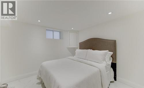 Bedroom featuring baseboards and recessed lighting - 569 Stirling Avenue S, Kitchener, ON - Indoor Photo Showing Bedroom
