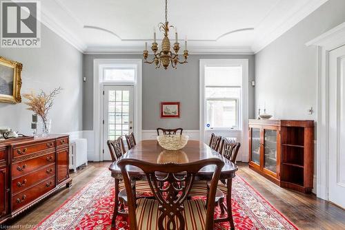 45 Markland Street, Hamilton, ON - Indoor Photo Showing Dining Room