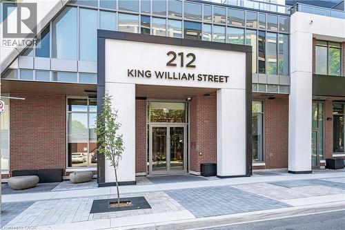 212 King William Street E Unit# 415, Hamilton, ON - Outdoor With Exterior