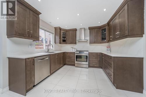 23 Himalaya Street, Brampton, ON - Indoor Photo Showing Kitchen