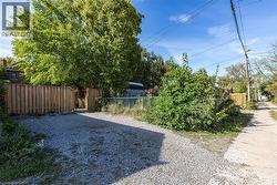 View of fenced backyard - 
