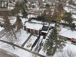 View of snowy aerial view - 