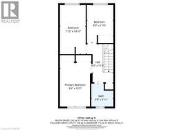 Floor plans for 9-75 Ventura Drive - 