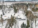View of snowy aerial view - 195 Riverbank Drive, Cambridge, ON  - Outdoor With View 