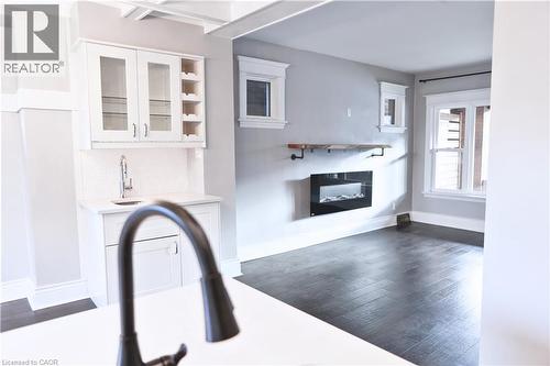 451 King William Street, Hamilton, ON - Indoor With Fireplace