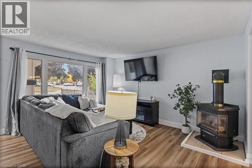 331 Preston Parkway, Cambridge, ON - Indoor Photo Showing Living Room With Fireplace