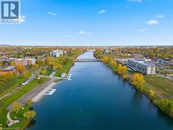 Drone / aerial view of a large body of water - 