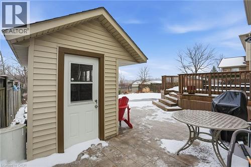 75 Etherington Crescent, Binbrook, ON - Outdoor With Deck Patio Veranda With Exterior