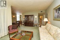 Living room with carpet flooring - 