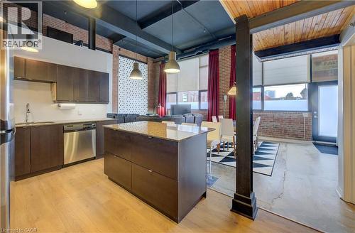 85 Spruce Street Unit# 112, Cambridge, ON - Indoor Photo Showing Kitchen With Stainless Steel Kitchen