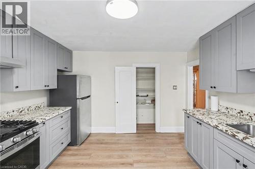 218 Weber Street E, Kitchener, ON - Indoor Photo Showing Kitchen With Upgraded Kitchen