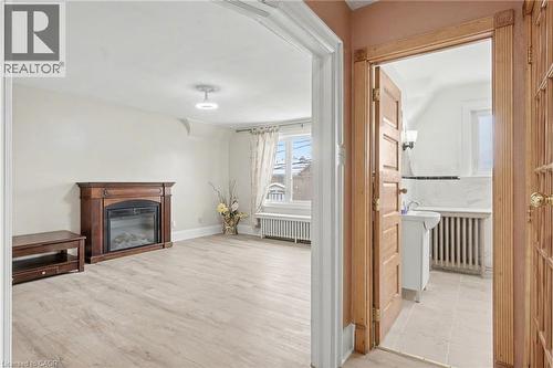 218 Weber Street E, Kitchener, ON - Indoor With Fireplace