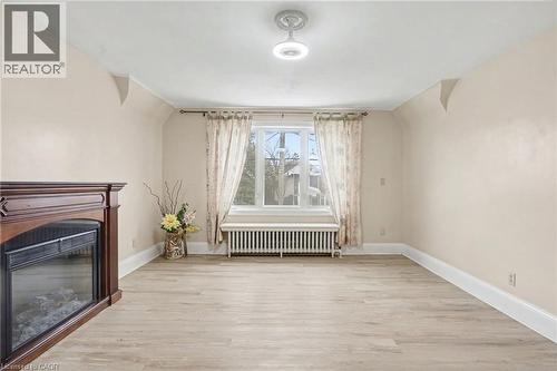 218 Weber Street E, Kitchener, ON - Indoor With Fireplace