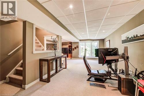 33 Tinatawa Court, Kitchener, ON - Indoor Photo Showing Gym Room