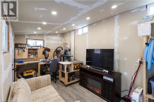 Shed Interior - 64 Elysian Fields Circle, Brampton, ON - Indoor Photo Showing Other Room