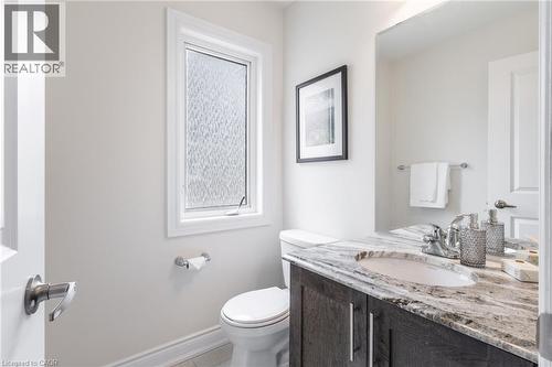 2 Piece Powder Room - 64 Elysian Fields Circle, Brampton, ON - Indoor Photo Showing Bathroom