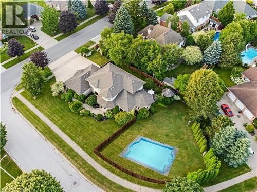 Virtually staged, property could accommodate a court or pool - 7775 St. Augustine Crescent, Niagara Falls, ON - Outdoor With In Ground Pool With View