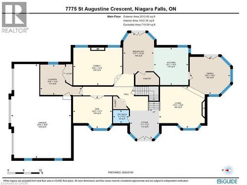 Main level floor plan - 7775 St. Augustine Crescent, Niagara Falls, ON - Other