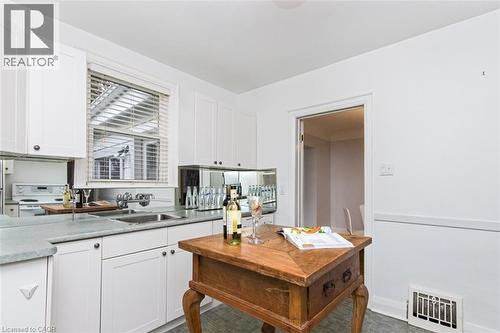 19 Gilmour Place, Hamilton, ON - Indoor Photo Showing Kitchen With Double Sink