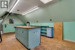 2nd level of garage. great bonus space. - 