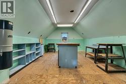 2nd level of garage. Use as workshop, hobby room, rec room, mancave - 