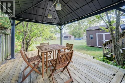 207 Hedley Street, Cambridge, ON - Outdoor With Deck Patio Veranda With Exterior
