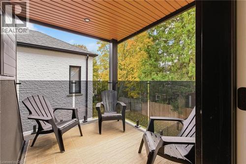 95 William Street W, Waterloo, ON - Outdoor With Deck Patio Veranda With Exterior