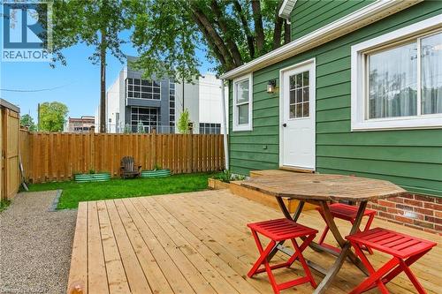 12 Francis Street, Hamilton, ON - Outdoor With Deck Patio Veranda