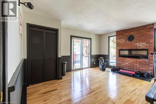 65 Banff Street, Caledonia, ON - Indoor With Fireplace