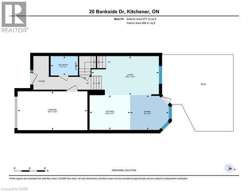 View of floor plan / room layout - 20 Bankside Drive, Kitchener, ON - Other