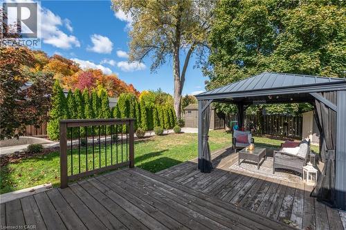 25 Montrose Avenue, Hamilton, ON - Outdoor With Deck Patio Veranda With Backyard