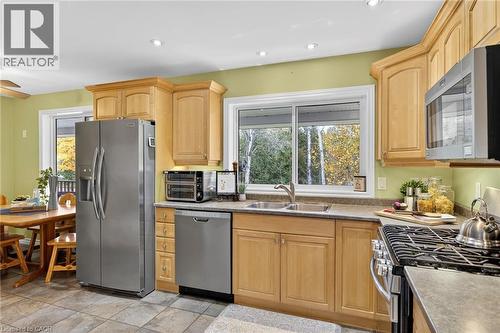 152B Wannamaker Road, Stirling, ON - Indoor Photo Showing Kitchen With Double Sink