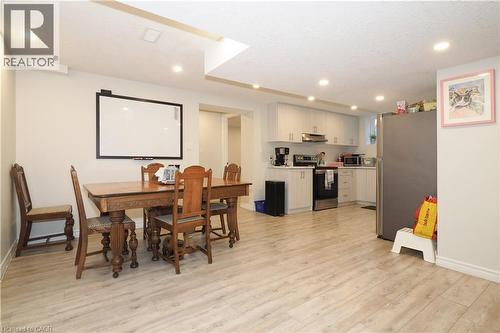 296 Dumfries Avenue, Kitchener, ON - Indoor Photo Showing Dining Room