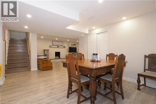 296 Dumfries Avenue, Kitchener, ON - Indoor Photo Showing Dining Room