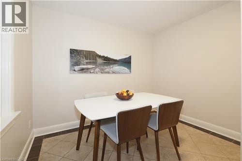 296 Dumfries Avenue, Kitchener, ON - Indoor Photo Showing Dining Room