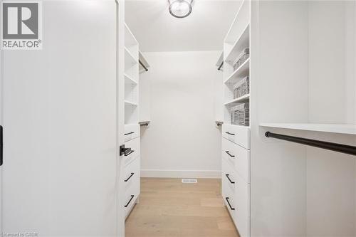 Walk-in closet with custom built-ins - 548 Peach Blossom Court, Kitchener, ON - Indoor