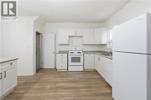39 Burlington Street E, Hamilton, ON - Indoor Photo Showing Kitchen With Double Sink