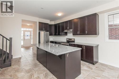 50 Shoreacres Drive, Kitchener, ON - Indoor Photo Showing Kitchen With Stainless Steel Kitchen With Double Sink