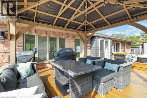 232 Paris Road E, Brantford, ON - Outdoor With Deck Patio Veranda With Exterior