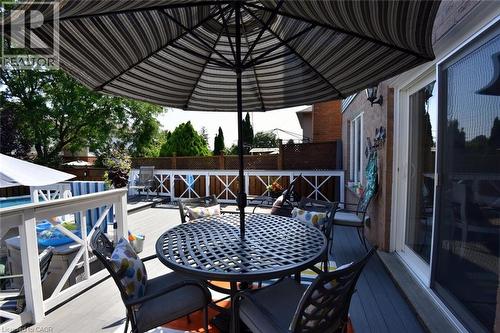 11 Jacqueline Boulevard, Hamilton, ON - Outdoor With Deck Patio Veranda With Exterior