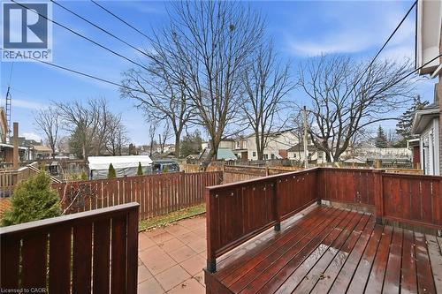 491 Dunsmure Road, Hamilton, ON - Outdoor With Deck Patio Veranda