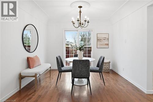 491 Dunsmure Road, Hamilton, ON - Indoor Photo Showing Dining Room