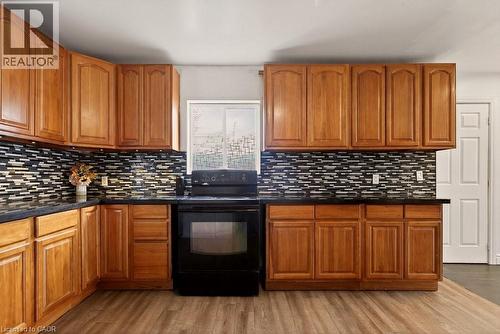 163 Hope Avenue, Hamilton, ON - Indoor Photo Showing Kitchen