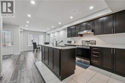 390 Linden Drive, Cambridge, ON - Indoor Photo Showing Kitchen With Upgraded Kitchen