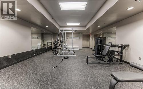 View of exercise area - 8 Hickory Street W Unit# 401, Waterloo, ON - Indoor