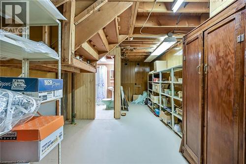 View of storage area - 59 Cloke Court, Hamilton, ON - Indoor