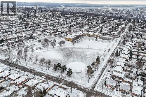 View of snowy aerial view - 59 Cloke Court, Hamilton, ON - Outdoor With View