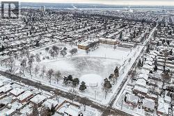 View of snowy aerial view - 