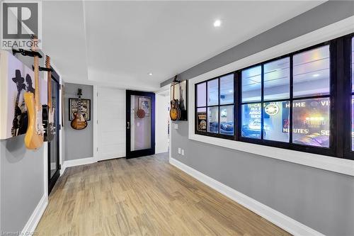 Entryway with light wood-style flooring and recessed lighting - 404 Mountain Brow Boulevard E, Hamilton, ON - Indoor Photo Showing Other Room