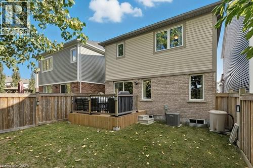 286 Apple Hill Crescent, Kitchener, ON - Outdoor With Deck Patio Veranda